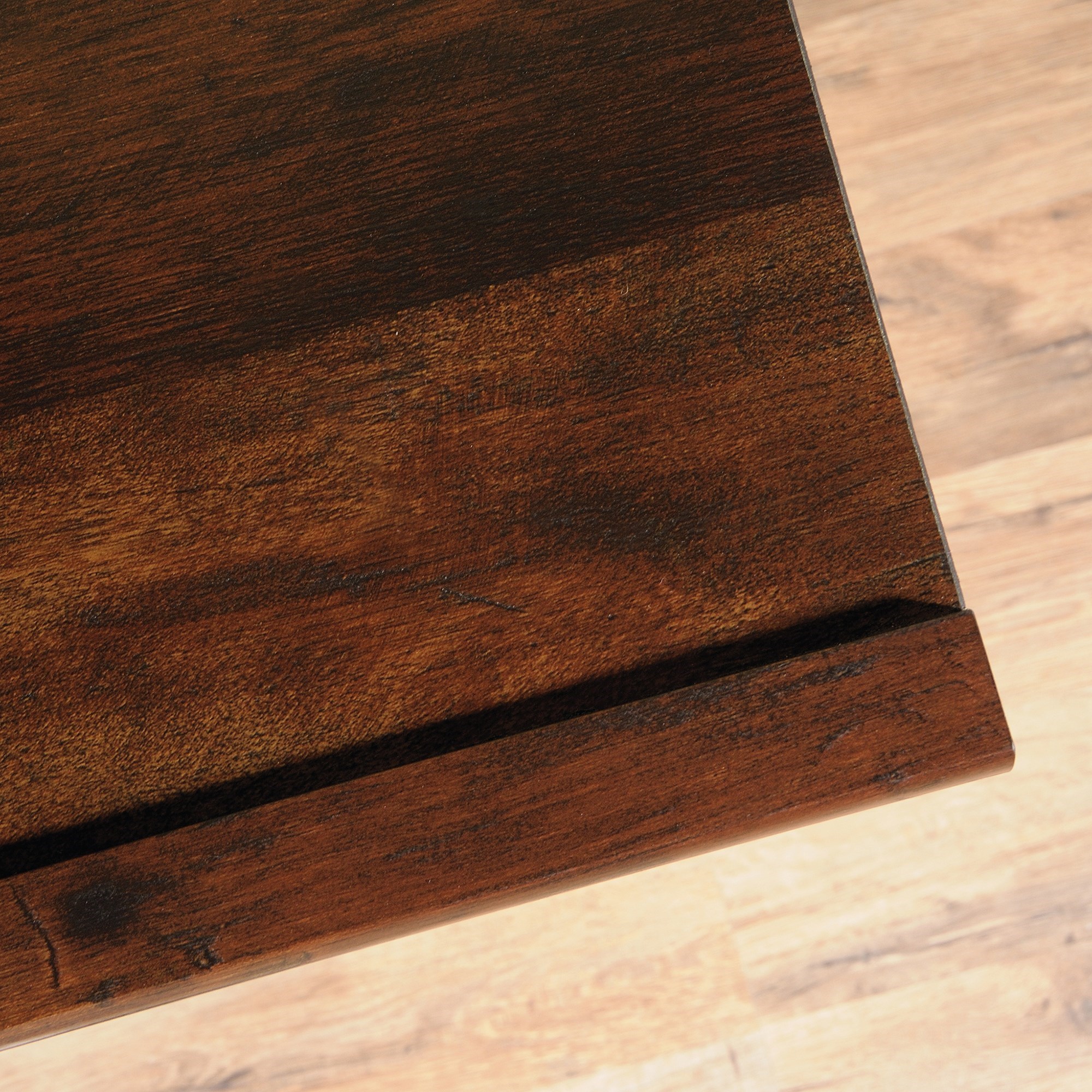 Sauder Harbor View 420472 62 Louver Door Entertainment Credenza