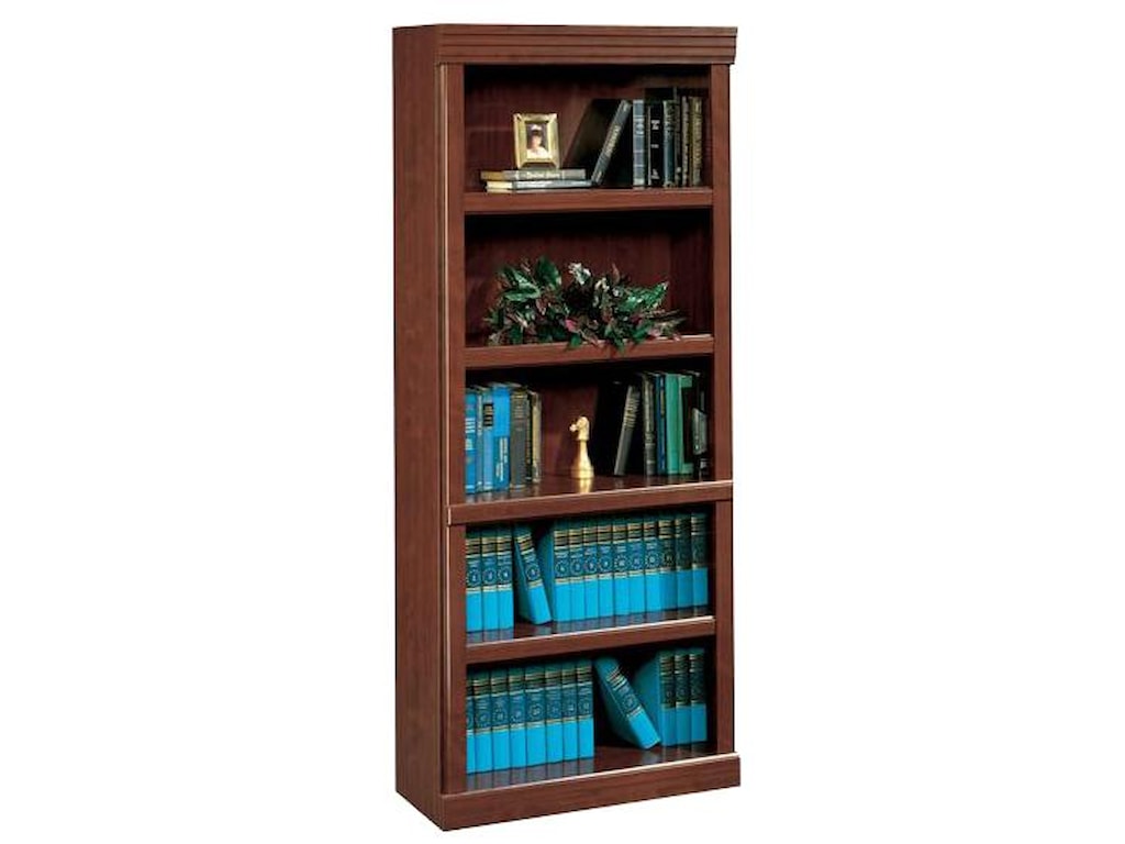 Sauder Heritage Hill 102795 Traditional 4 Shelf Library Bookcase Bookcases Sauder Heritage Hill Library Hilllibrary