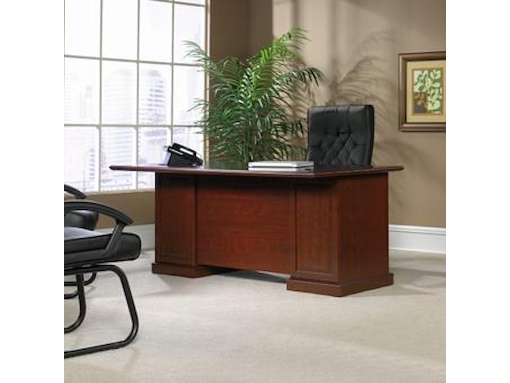 Sauder Heritage Hill 109843 Traditional Double Pedestal Executive