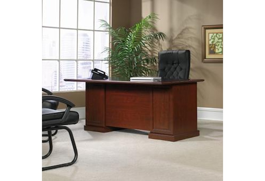 Sauder Heritage Hill 109843 Traditional Double Pedestal Executive