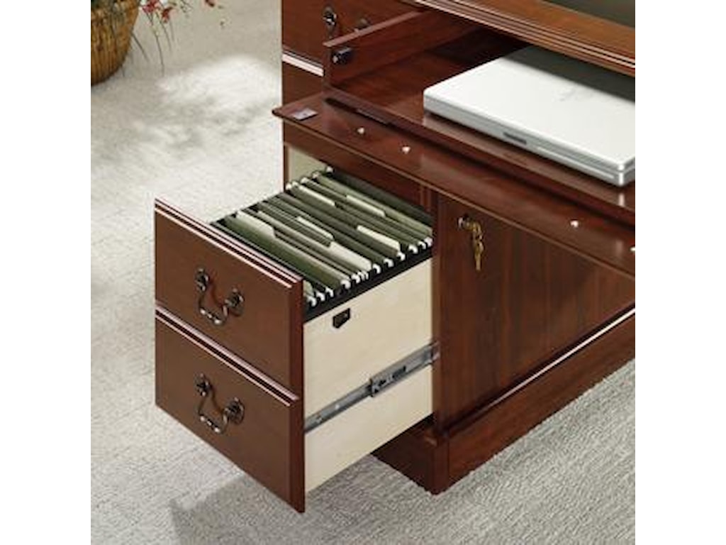 Sauder Heritage Hill 402159 Double Pedestal Executive Desk Becker Sauder Heritage Hillexecutive Desk