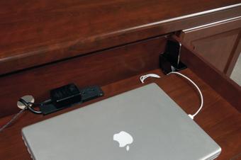 Sauder Heritage Hill 404944 Traditional Classic Cherry Computer