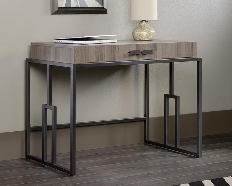 Sauder Home Office 417843 Grey Writing Desk Sam Levitz Furniture