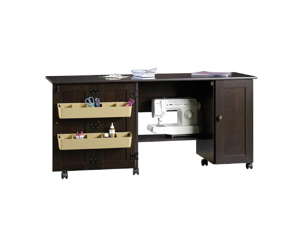 Sauder Home Office 411615 Sewing Craft Cart Becker Furniture