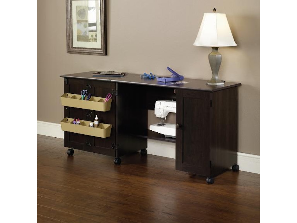 Sauder Home Office 411615 Sewing Craft Cart Becker Furniture