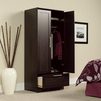 Sauder Homeplus 411312 Contemporary Wardrobe Storage Cabinet