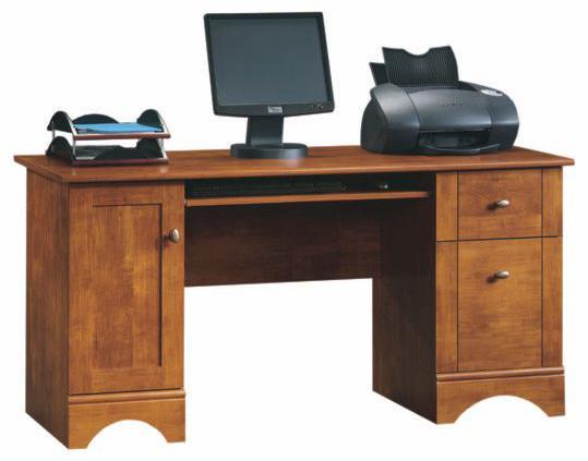 Sauder Miscellaneous Entertainment Computer Desk With Storage Door
