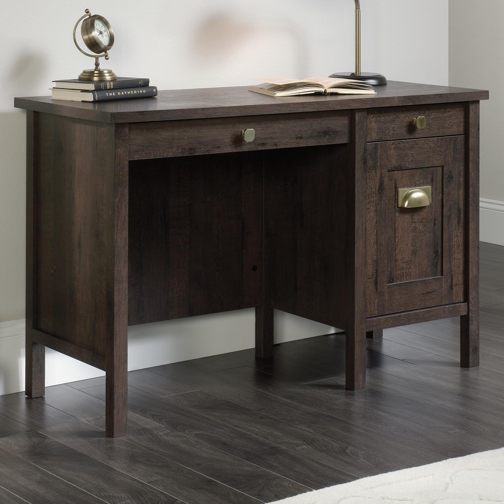 Sauder New Grange 419128 Desk With File Drawer Corner Furniture