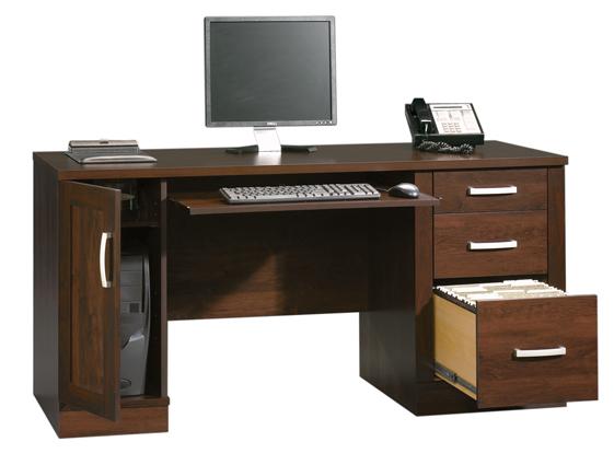 Sauder Office Port 408291 Contemporary Computer Credenza Becker
