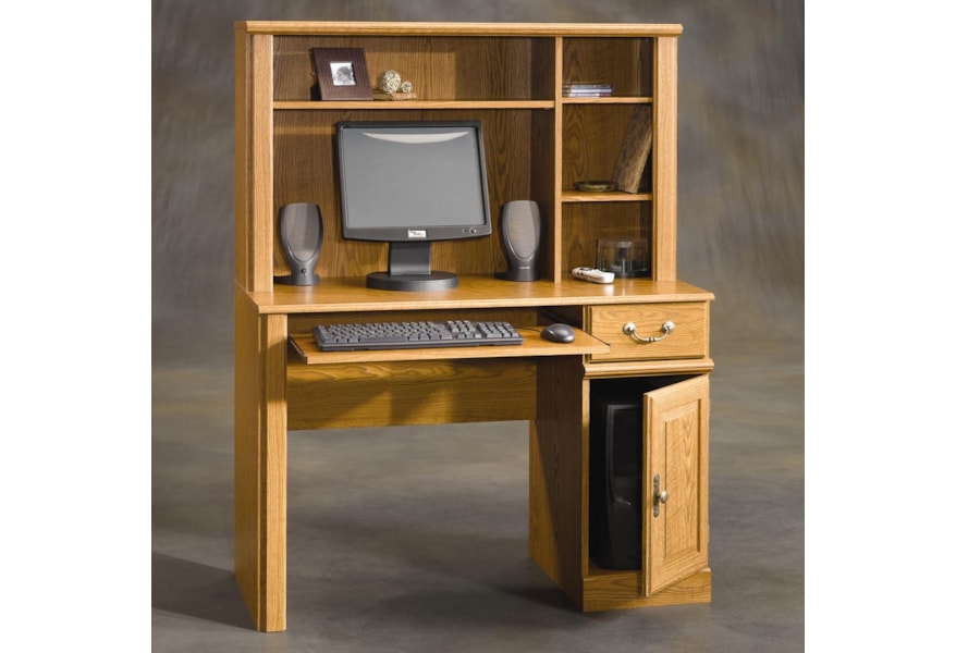 Sauder Orchard Hills 401353 Computer Desk And Hutch Corner