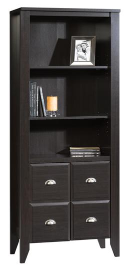 Sauder Shoal Creek 408739 Library With Doors Becker Furniture