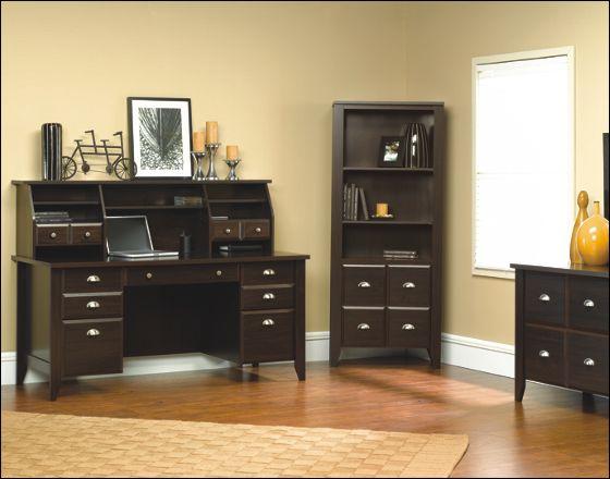 Sauder Shoal Creek 408920 Executive Office Desk Corner Furniture