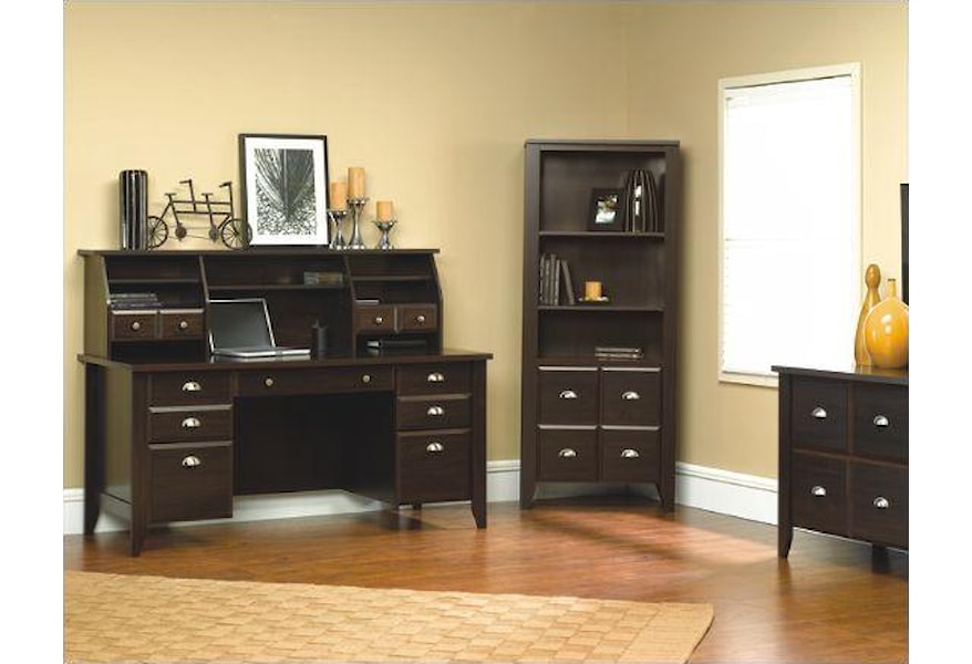 Sauder Shoal Creek 408920 Executive Office Desk Corner Furniture