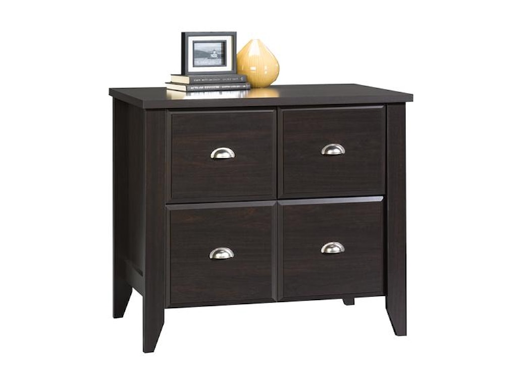 Sauder Shoal Creek 408924 Lateral File Cabinet With Doors Becker