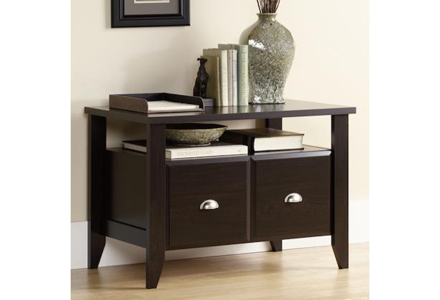 Sauder Shoal Creek 409944 Utility Stand With File Drawer Corner