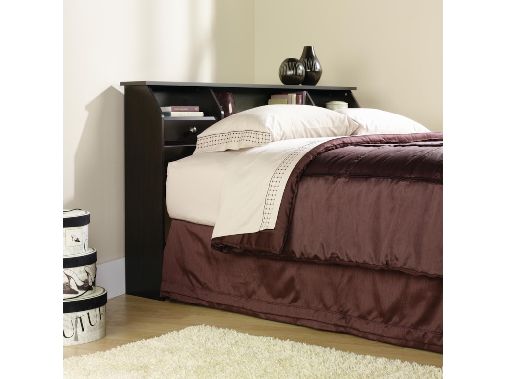 Sauder Shoal Creek 410147 Full Queen Bookcase Headboard John V Sauder Shoal Creekfull Queen Bookcase Headboard
