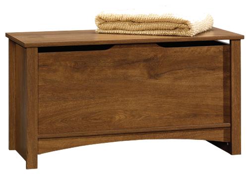 Sauder Shoal Creek 412221 Versatile Storage Chest Corner Furniture Cedar Chests Trunks