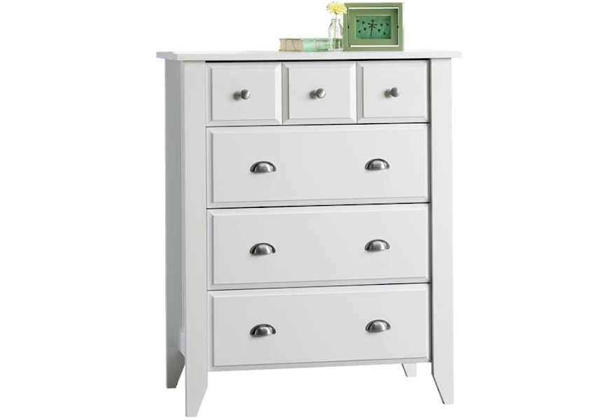 Sauder Shoal Creek 4 Drawer Chest Of Drawers Westrich Furniture