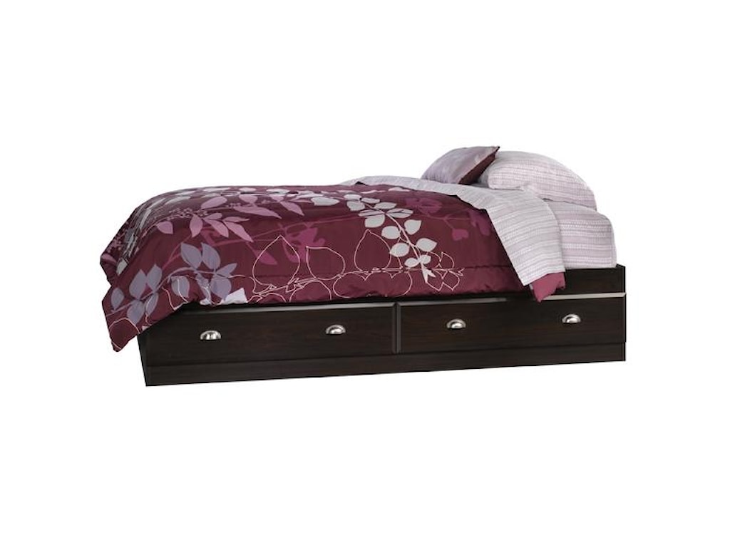 Sauder Shoal Creek 412093 Twin Mate S Bed With Underbed Storage