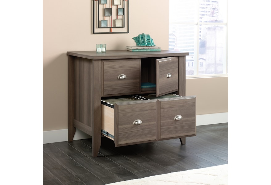 Sauder Shoal Creek Lateral File Cabinet With Doors Darvin
