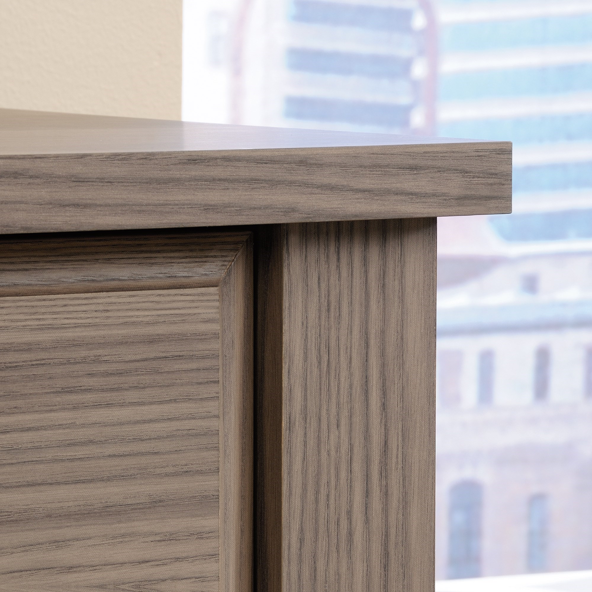 Sauder Shoal Creek 418658 Lateral File Cabinet With Doors John V