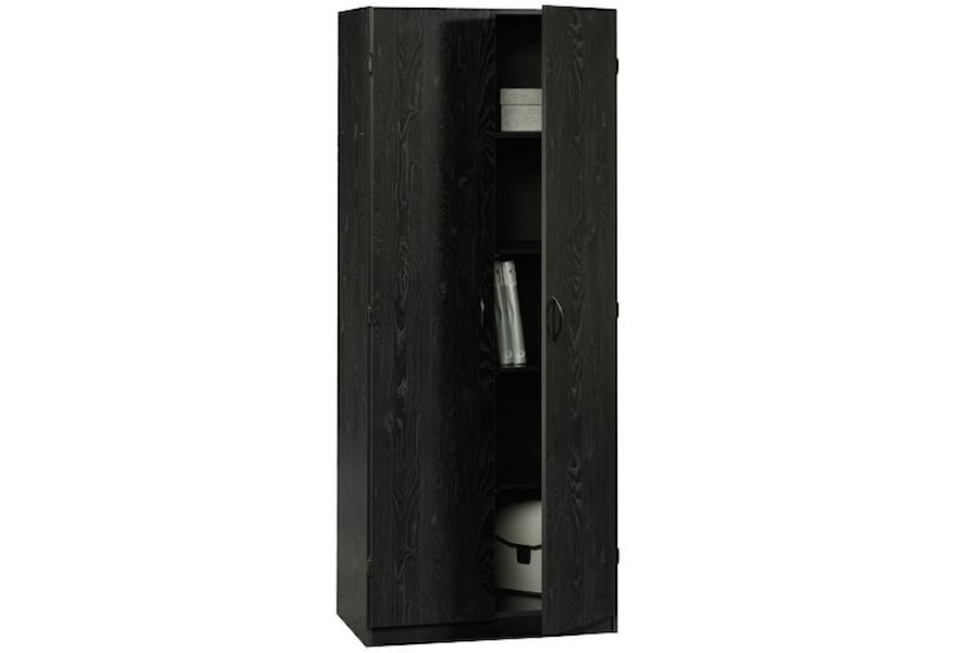Sauder Storage Units 410814 2 Door Storage Cabinet With 9 Shelves