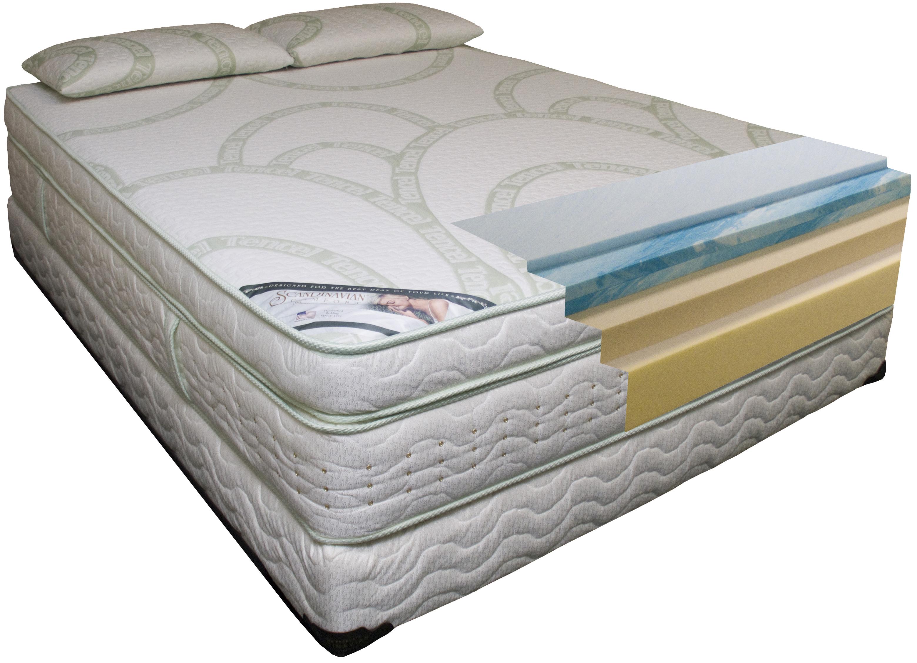 pillow top memory foam mattress