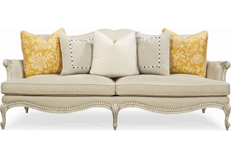 Caracole Upholstery Oui Oui Stationary Sofa With Intricate Carved Frame By Caracole At Jacksonville Furniture Mart Caracole Upholstery Oui Oui Stationary Sofa With Intricate Carved Frame By Caracole At Jacksonville Furniture Mart