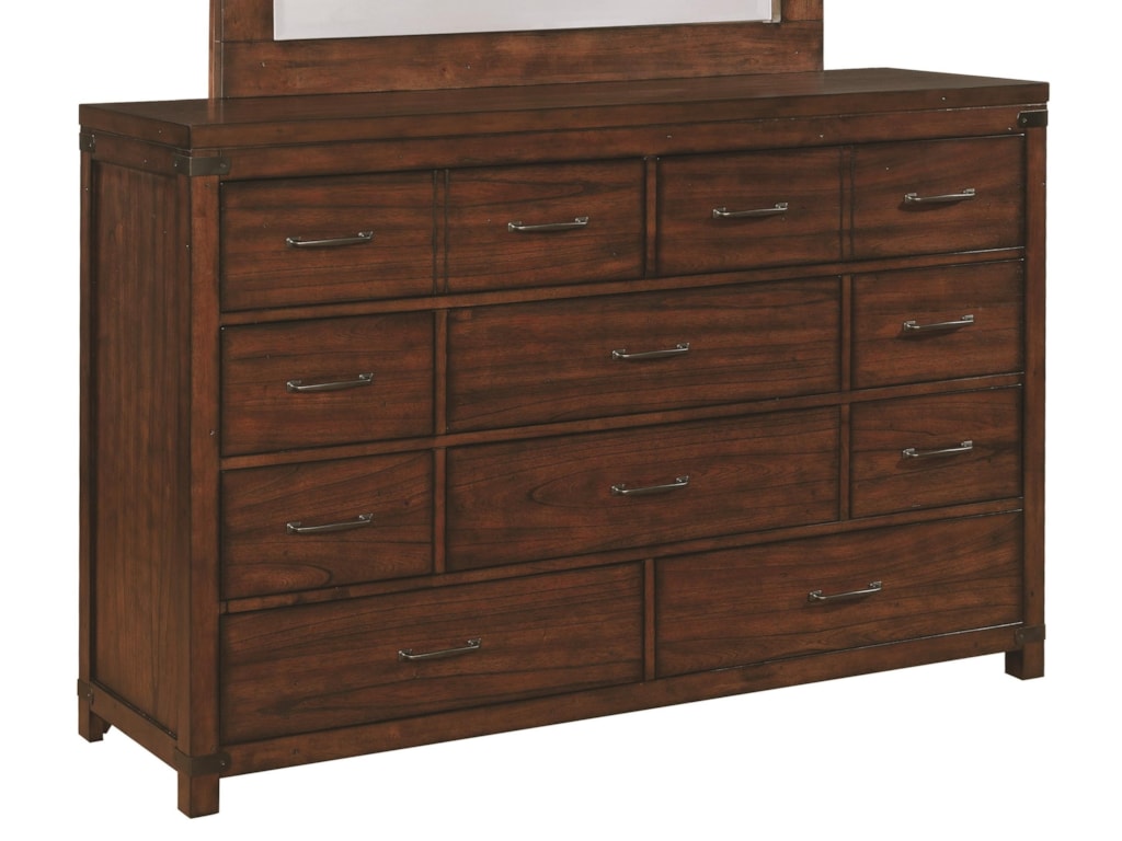 Scott Living Artesia Vintage Inspired Ten Drawer Dresser Sadler S Scott Living Artesiadresser