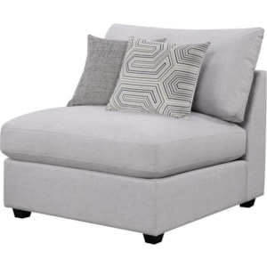 Charlotte Armless Chair Belfort Furniture Sectional Modular Components