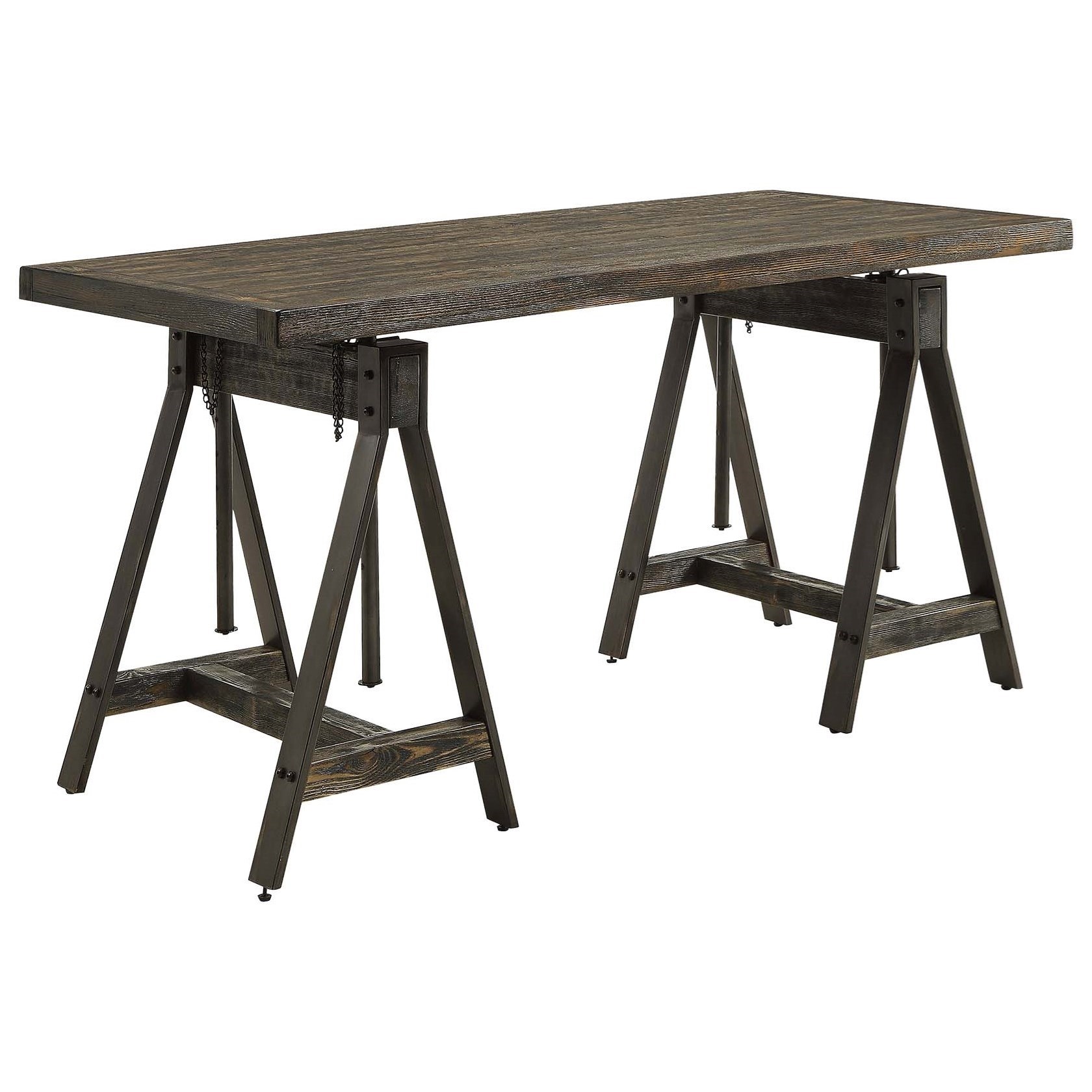 Coaster Delmar Writing Desk Red Knot Table Desks Writing Desks