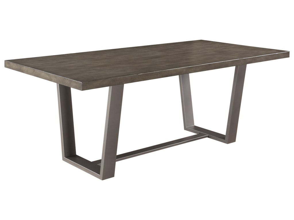 Scott Living Hutchinson Modern Dining Table With Composite Concrete Scott Living Hutchinsondining Table