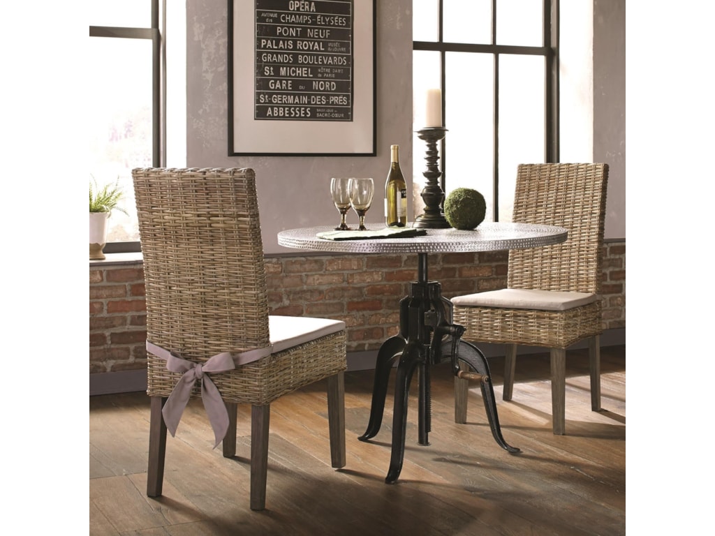 Rhea Industrial Table And Chair Set By Scott Living At Value City Furniture
