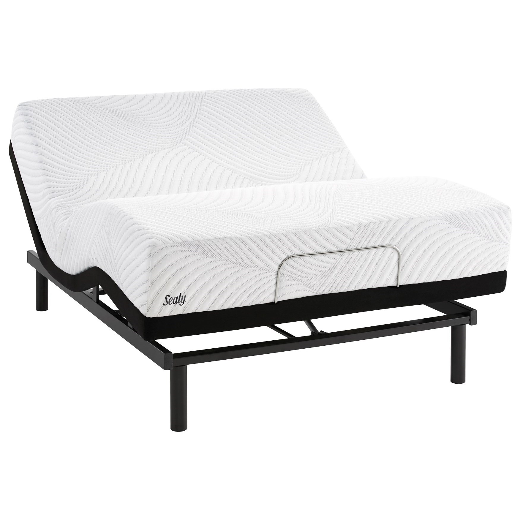 Sealy Treat Cal King 10 Cushion Firm Gel Memory Foam Mattress And
