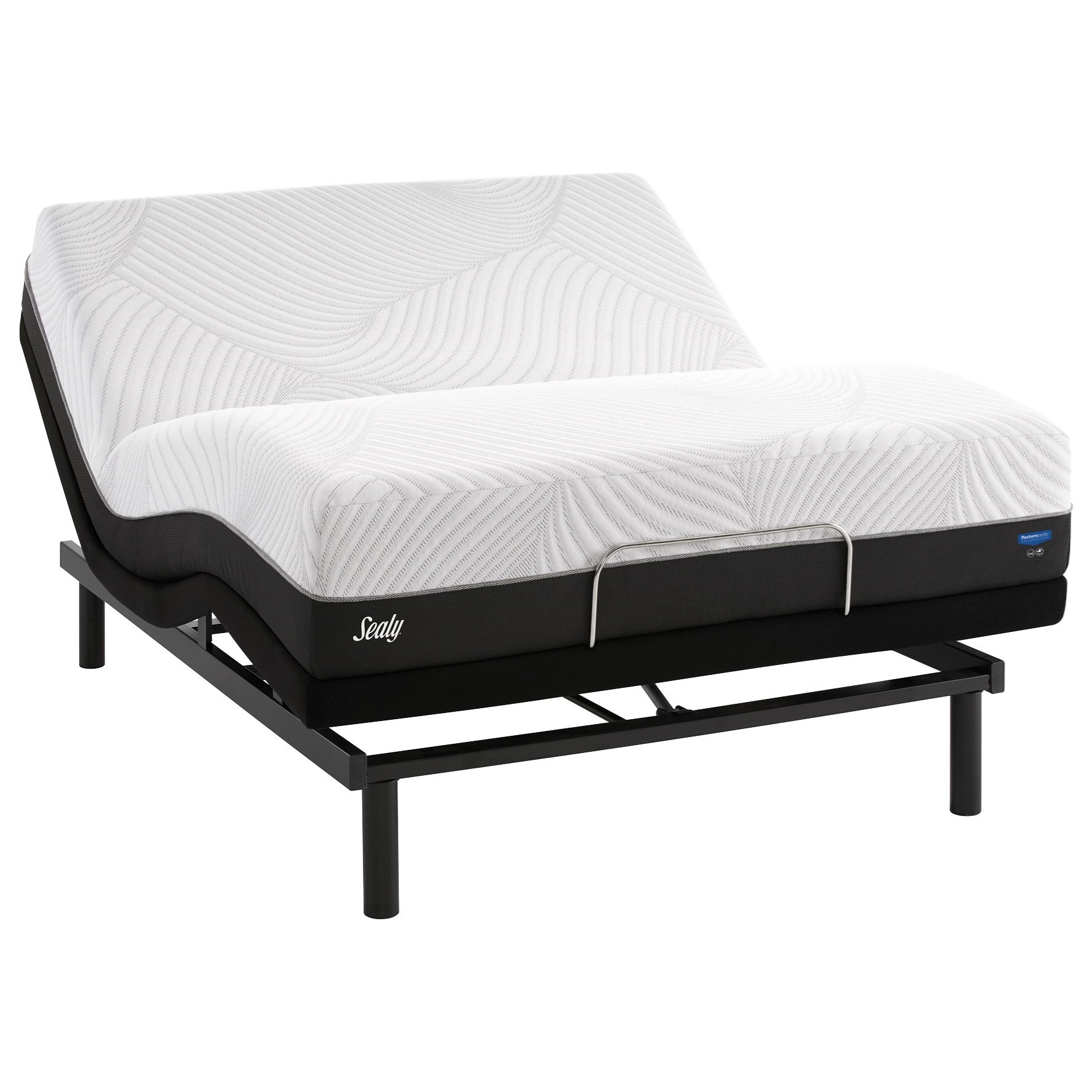 Sealy Thrilled Queen 12 Plush Gel Memory Foam Mattress And Ergomotion Inhance Power Base Value City Furniture Mattress And Box Spring Sets
