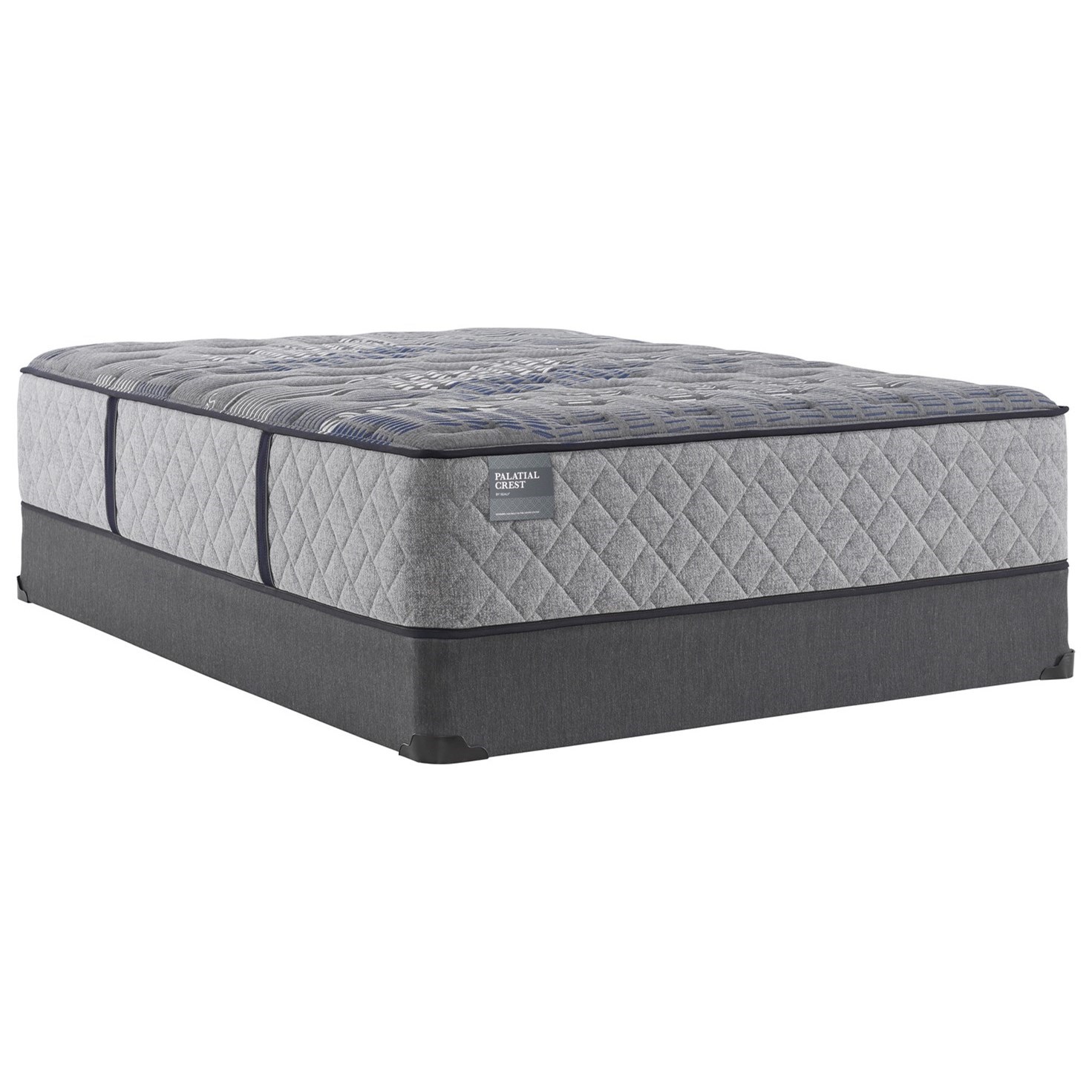 Sealy Lordship Hybrid Firm Tt B8 52673751 62663351 Queen 15 Firm Hybrid Mattress And 5 Low Profile Foundation Thornton Furniture Mattress And Box Spring Sets