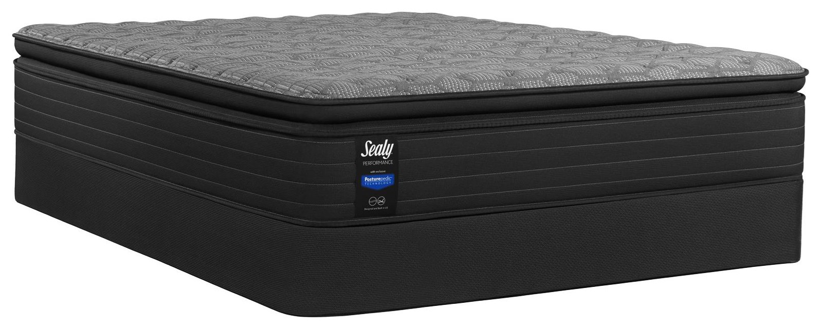 Sealy Maple Lane Cal King Pillow Top Mattress And Low Profile