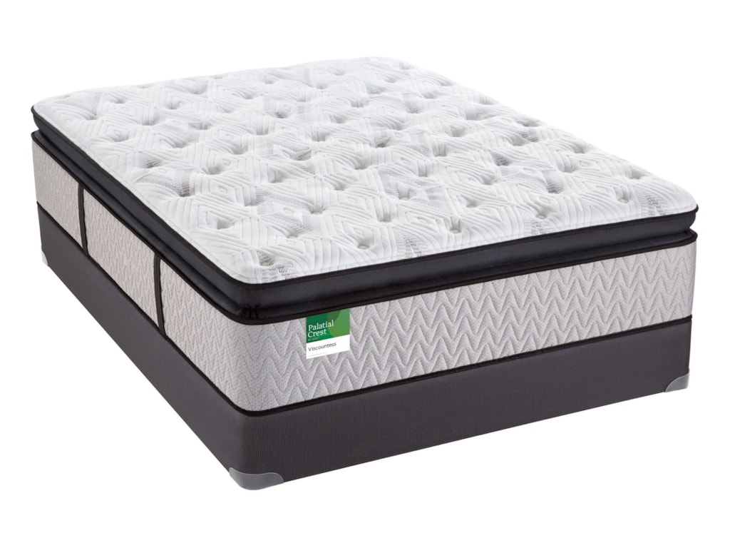 Sealy S7 Palatial Crest Ladyship Plush Pt King 16 1 2 Plush