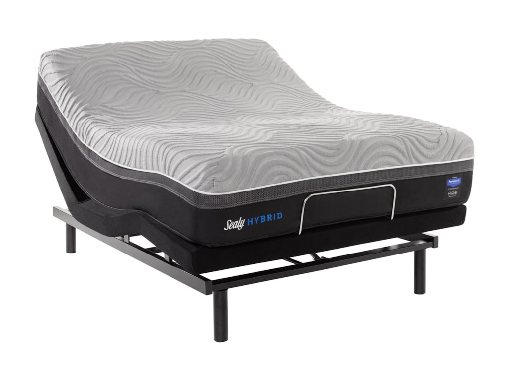 Sealy Performance Z9 Copper Ii Plush Queen Hybrid Sealy Performance Z9 Copper Ii Plush Queen Hybrid Mattress And Ease Adjule Base