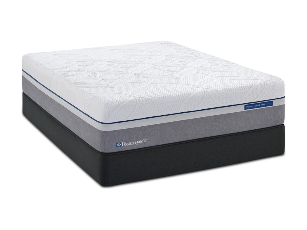 Sealy Copper Plushhybrid Q 613791 Queen 12 1 2 Plush Hybrid Copper Queen 12 1 2 Plush Hybrid Mattress And 9 High Profile Foundation By Sealy