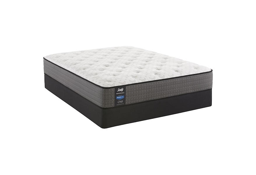 Sealy Response Performance H1 Lv 1 Plush TT King 12 Plush Mattress and 5  Low Profile StableSupport™ Foundation, Rooms for Less