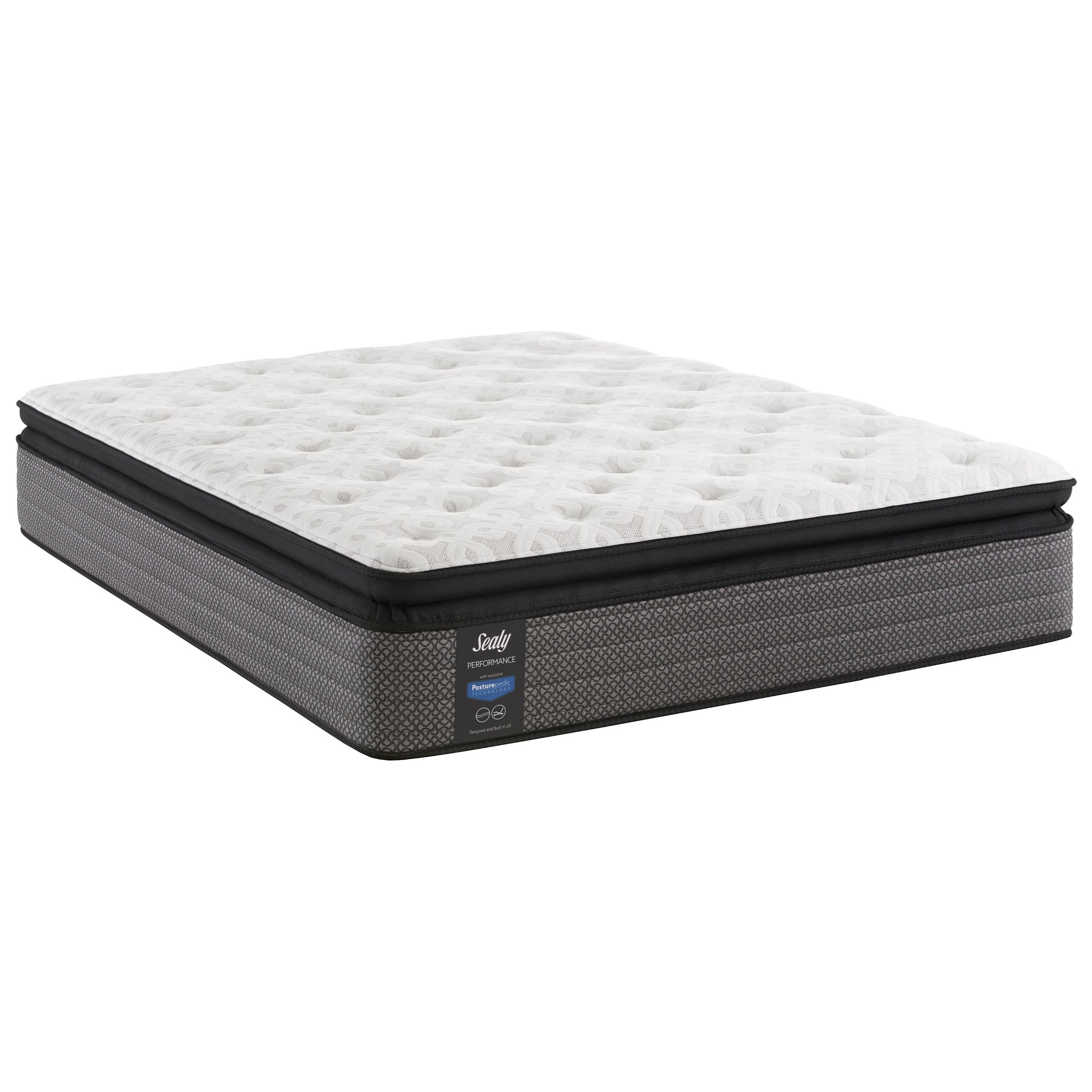 Sealy Hidden Lake Queen 14 Cushion Firm Euro Pillow Top Mattress