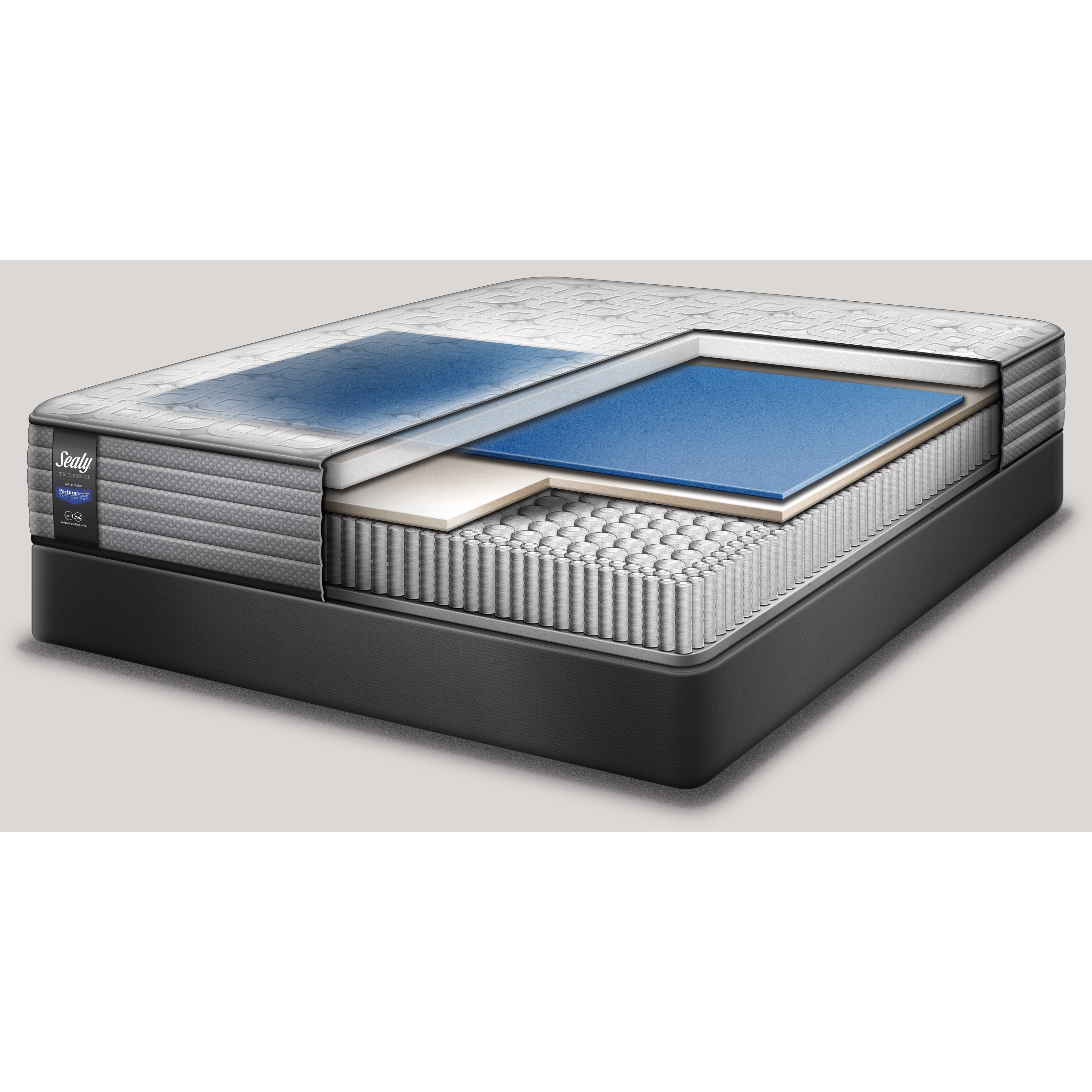 sealy grand mesa plush euro pillowtop king mattress
