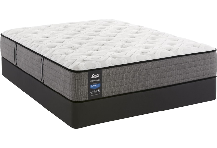 Sealy Lavina C Firm Queen 11 Firm Pocketed Coil Mattress And Stablesupport Foundation Sprintz Furniture Mattress And Box Spring Sets
