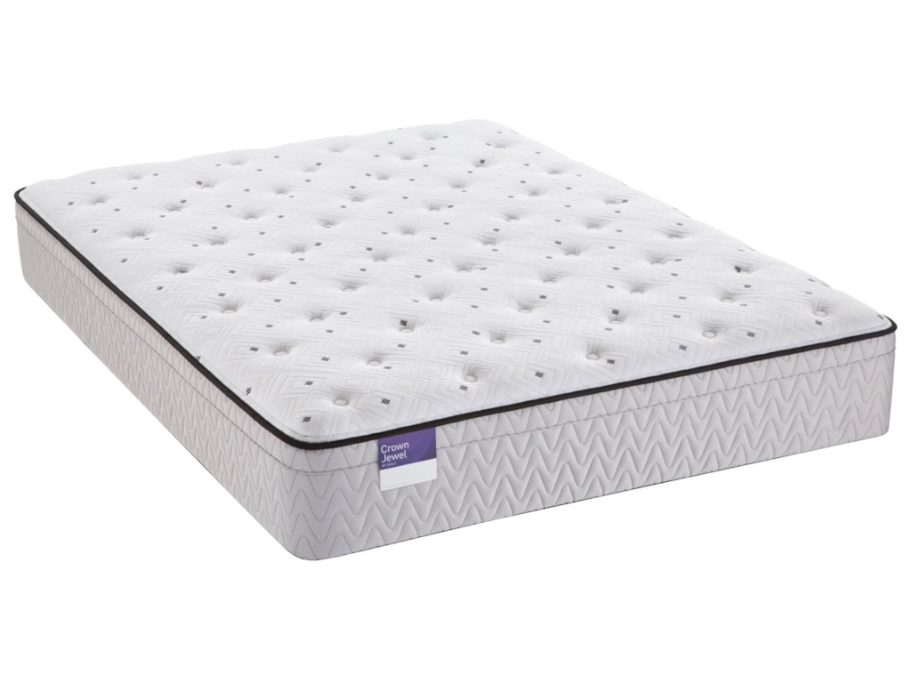 Sealy Scallop Pearl Twin 12 Euro Top Plush Mattress And 5 Low Mattress Shown May Not Represent Size Indicated