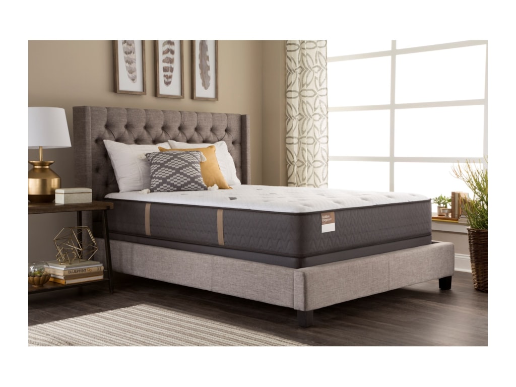 S8 Firm King 8 8/8" Firm Pocketed Coil Mattress and Low Profile SupportFlex™ Foundation by Sealy at Household Furniture S8 Firm King 8 8/8" Firm Pocketed Coil Mattress and Low Profile SupportFlex™ Foundation by Sealy at Household Furniture