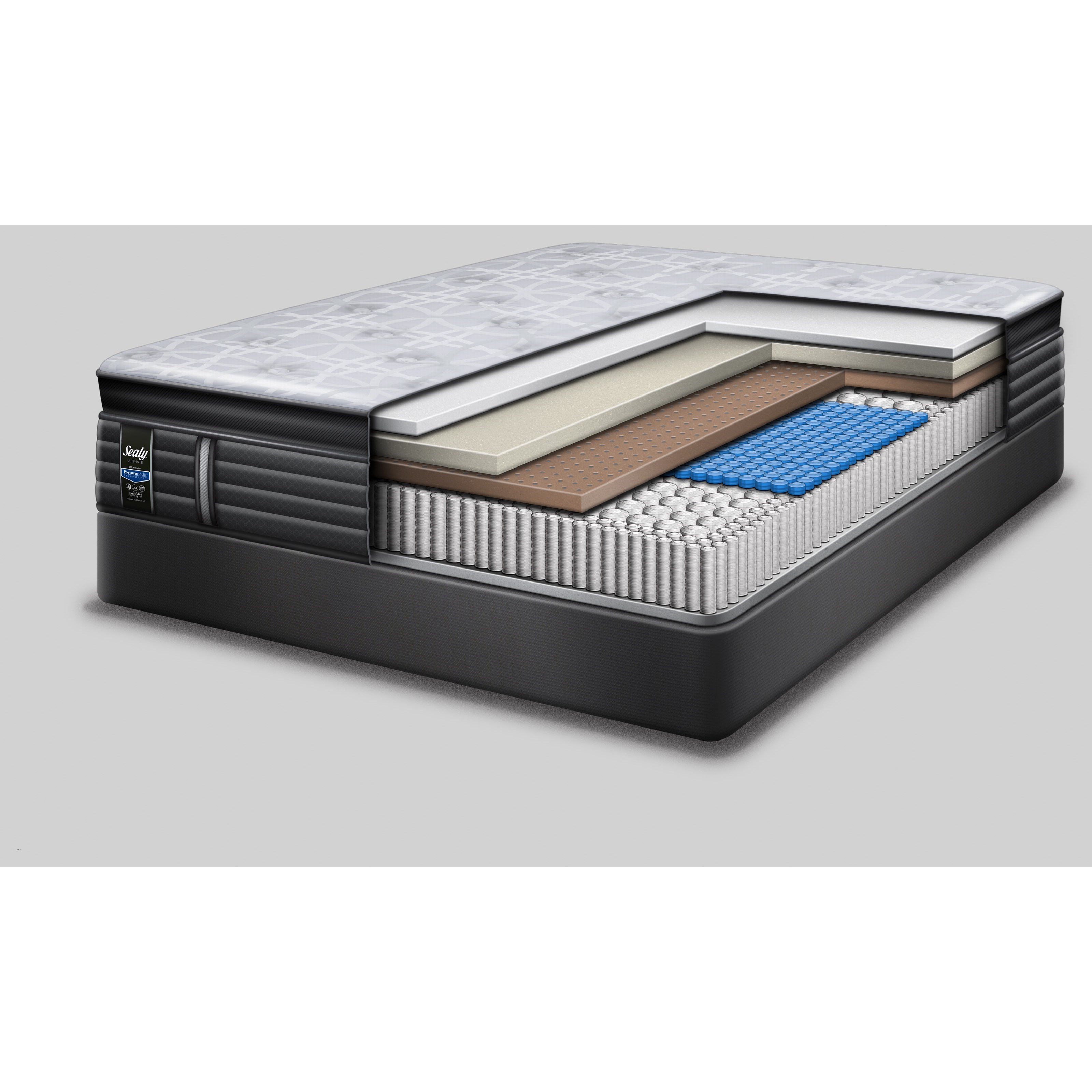 Sealy Marietta Euro Pillowtop King Plush Euro Pillow Top Pocketed