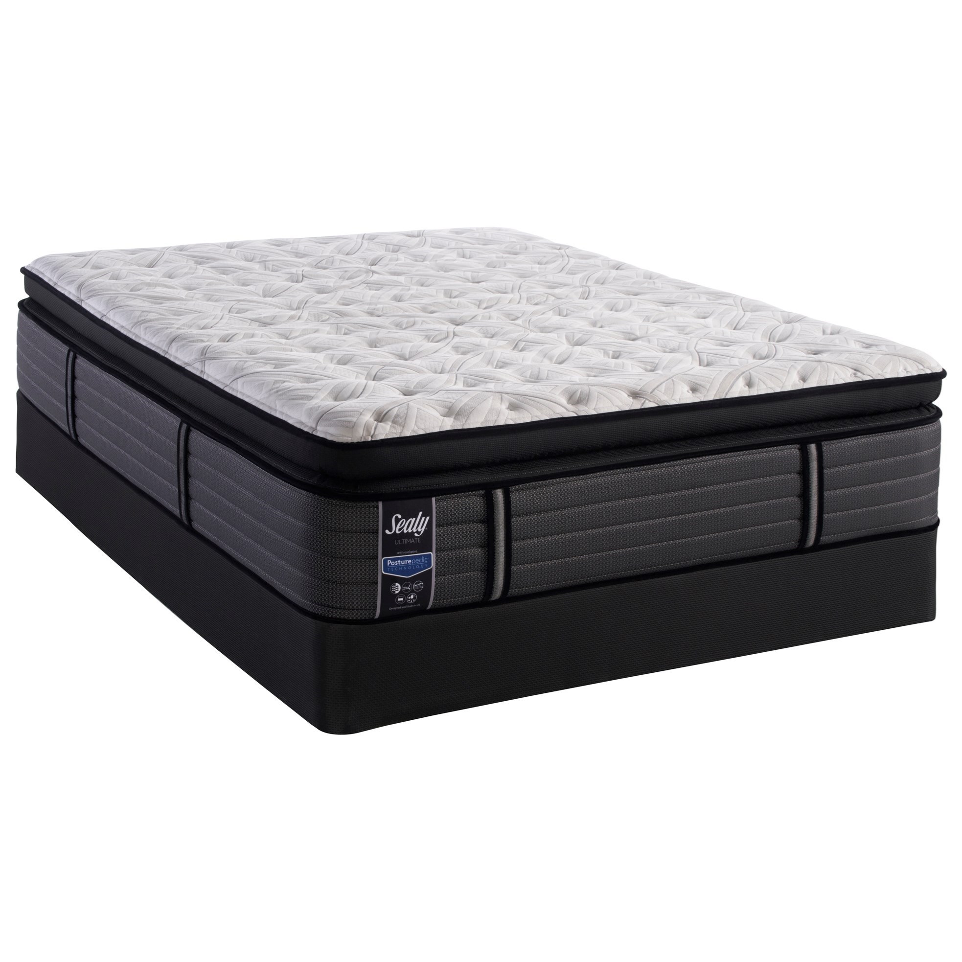sealy grand mesa plush euro pillowtop king mattress