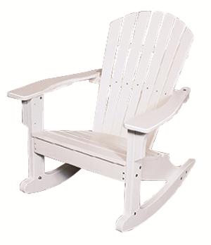 Seaside Casual Adirondack 02019 Shellback Outdoor Wood Rocker