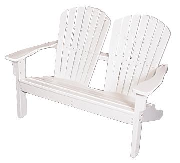 Seaside Casual Adirondack 02020 Shellback Love Seat Esprit Decor